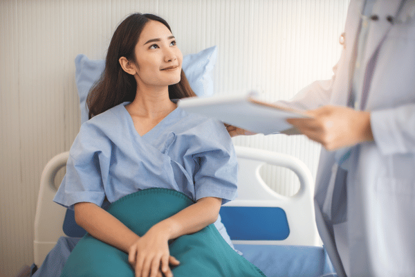 Photo of a patient